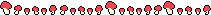 id: Red/orange blinking mushrooms page divider /end